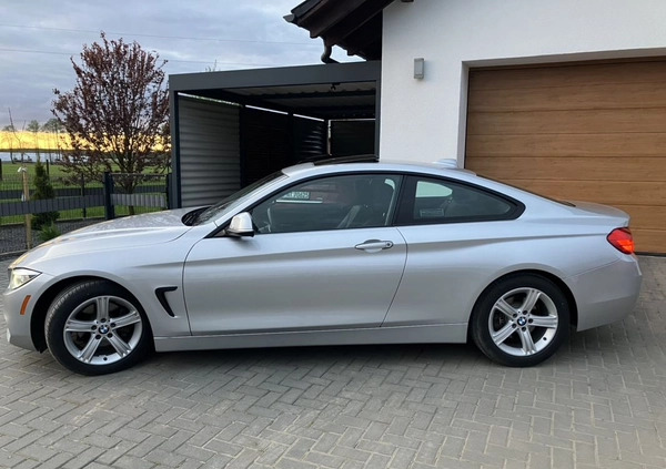 BMW Seria 4 cena 89000 przebieg: 116000, rok produkcji 2014 z Bytom Odrzański małe 352